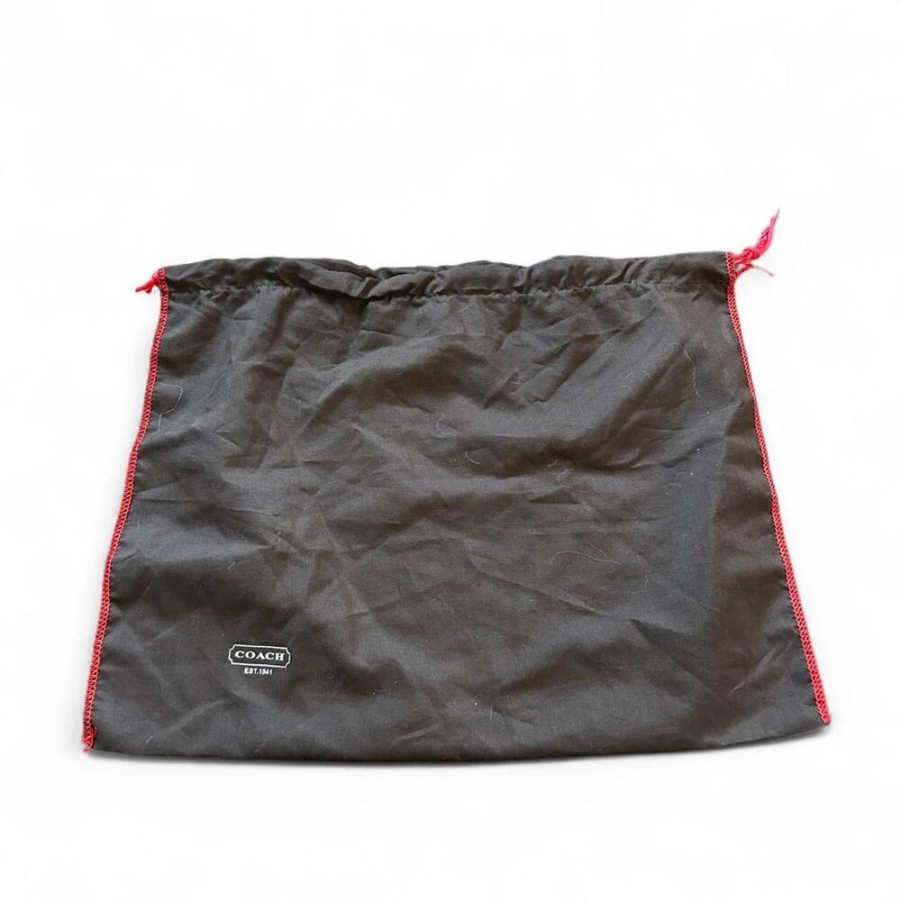 Coach black drawstring bag #luxury #gifting dust bag   Protective cover